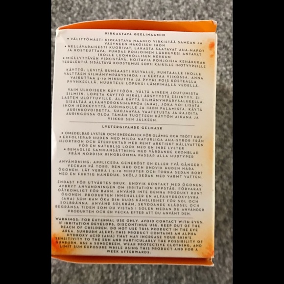 Lameness Finland Brightening gel mask Nordic -C - Picture 2 of 6